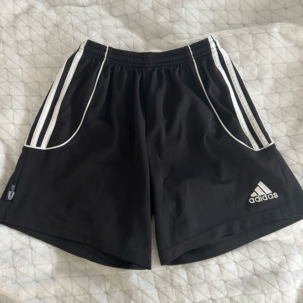 Black Adidas Soccer Shorts